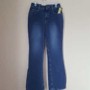 NWT Lee girls flared stretch jeans size 14 Regular